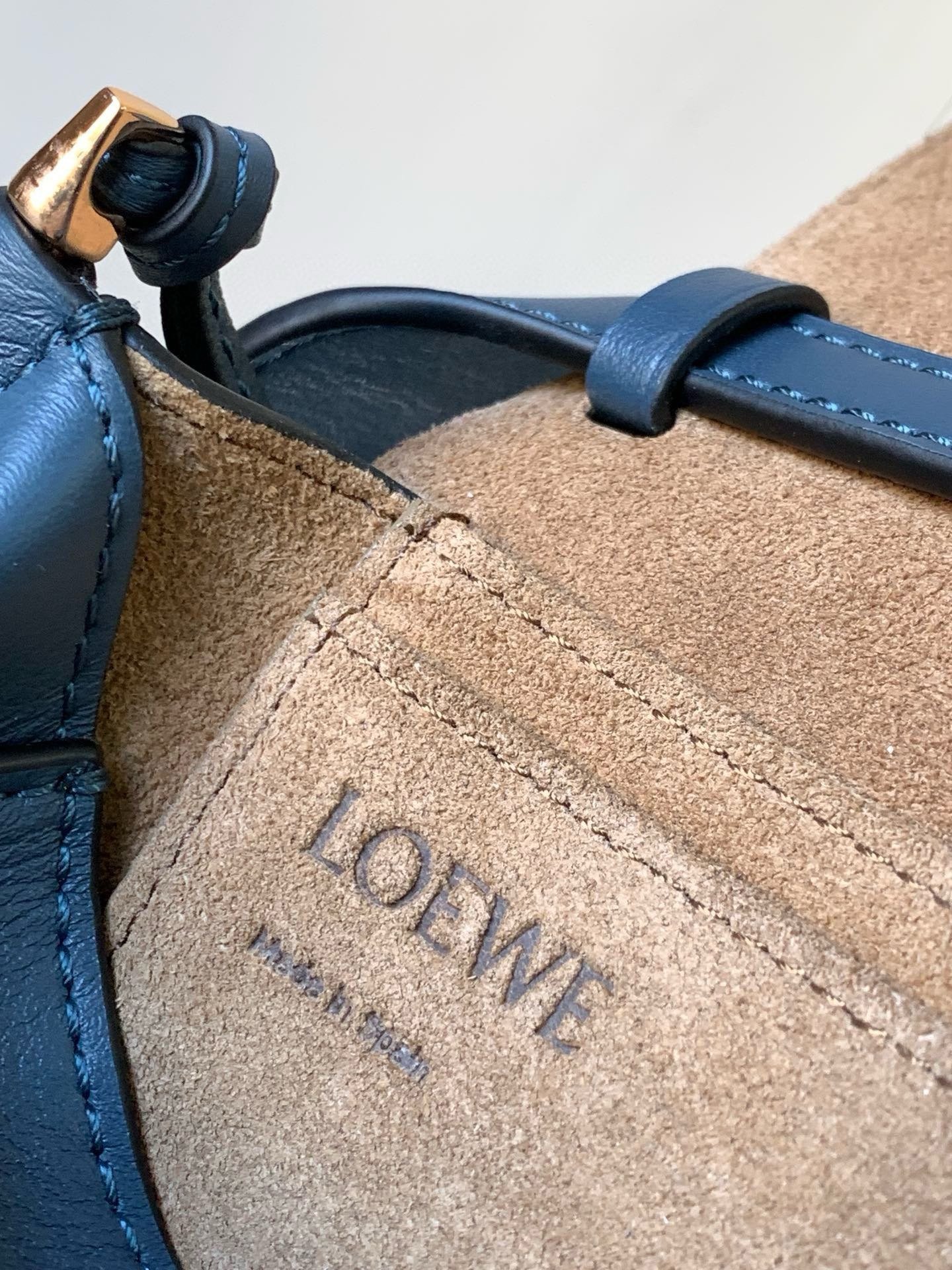 Loewe Mini Gate Dual 21 × 12,5 × 9,5 cm – Bleu – Image 9