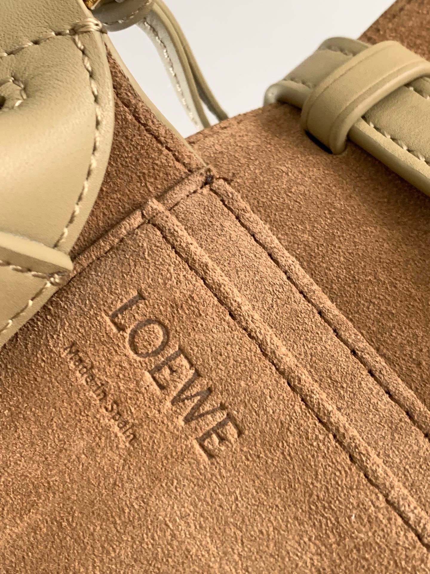 Loewe Mini Gate Dual 21 × 12,5 × 9,5 cm – Kaki Clair – Image 9