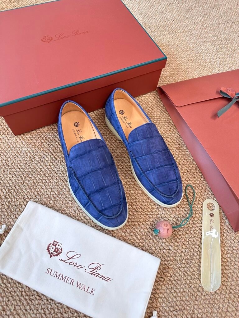 Loro Piana Summer Walk bleu roi