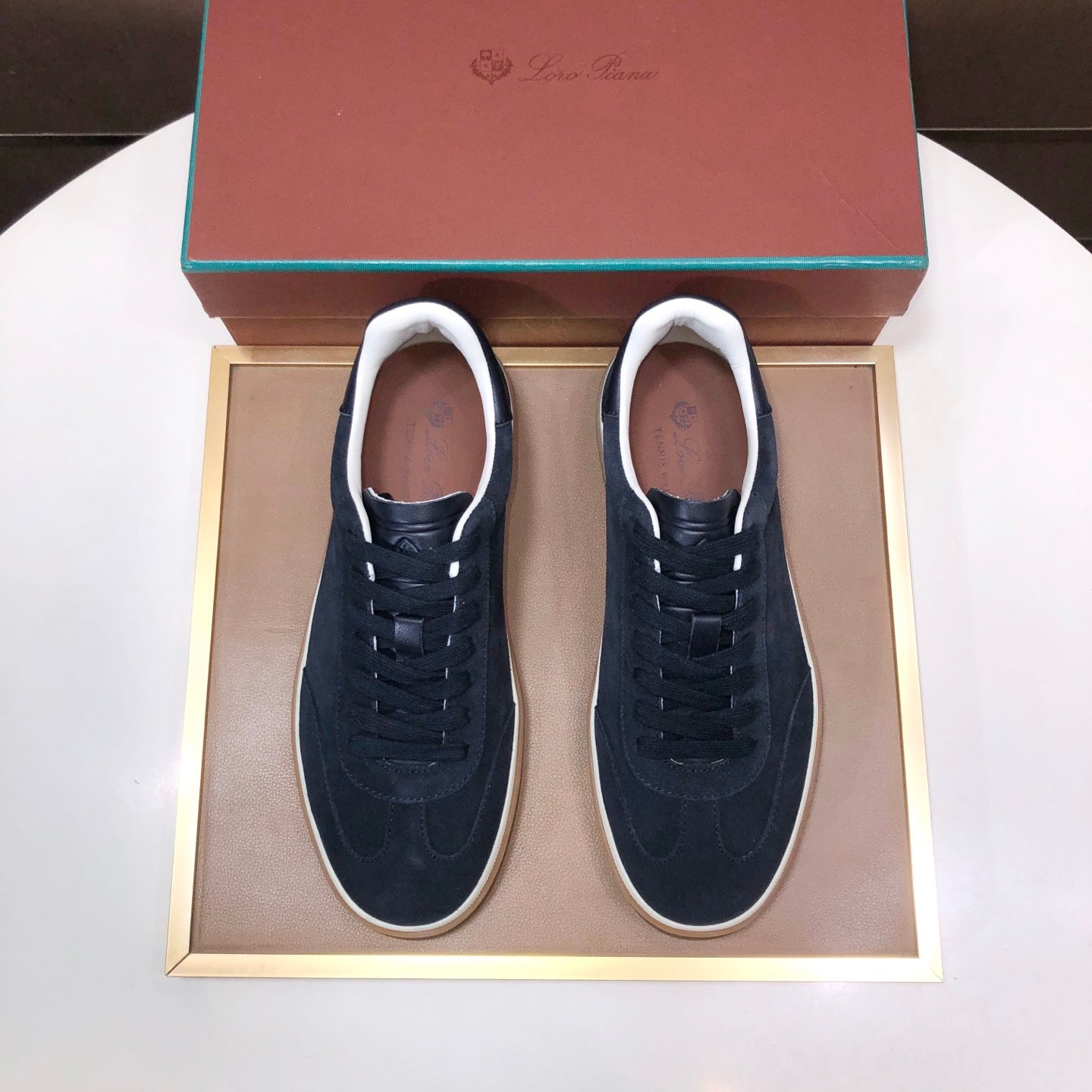 Loro Piana Week End Walk bleu marine – Image 2
