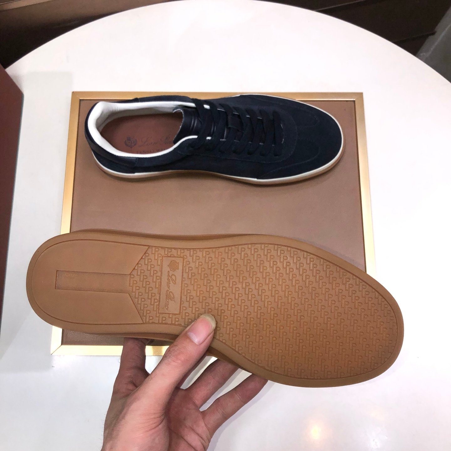 Loro Piana Week End Walk bleu marine – Image 6
