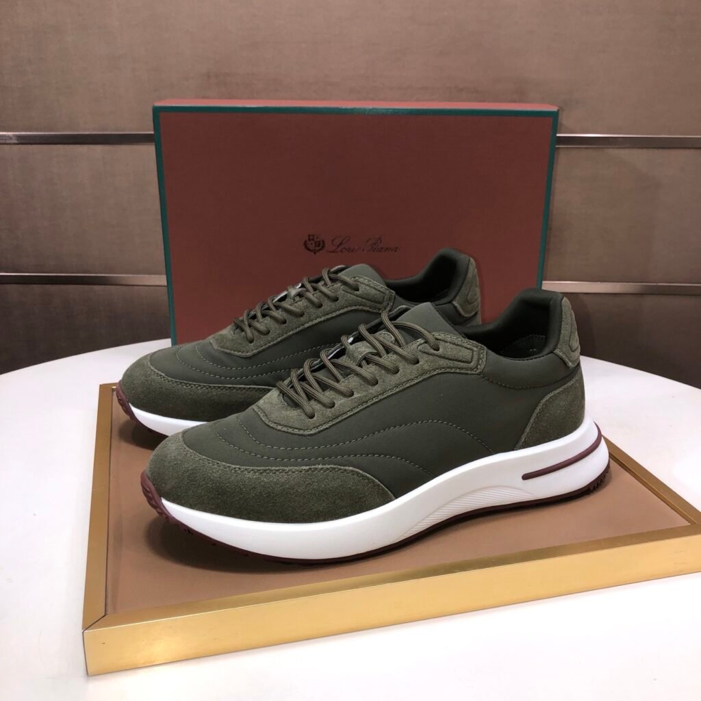 Loro Piana Week End Walk vert olive