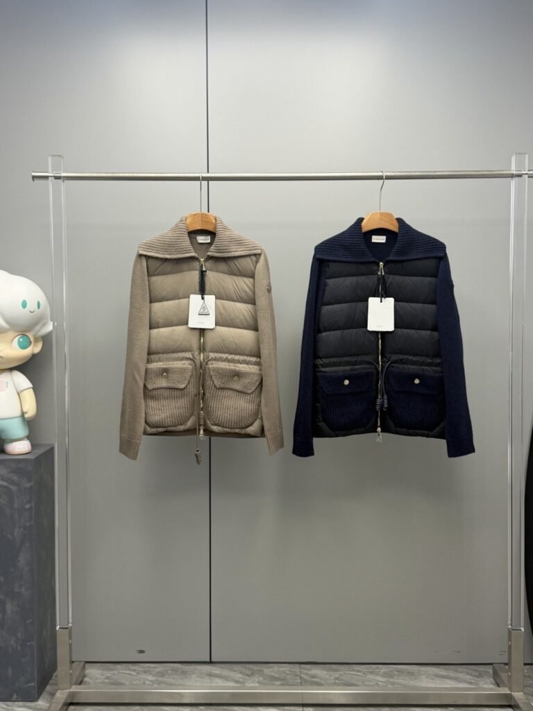 Moncler Padded Zip-Up Cardigan – Veste matelassée