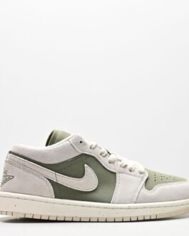 Nike Dunk Low blanc vert