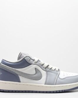 Nike Dunk Low gris blanc bleu marine