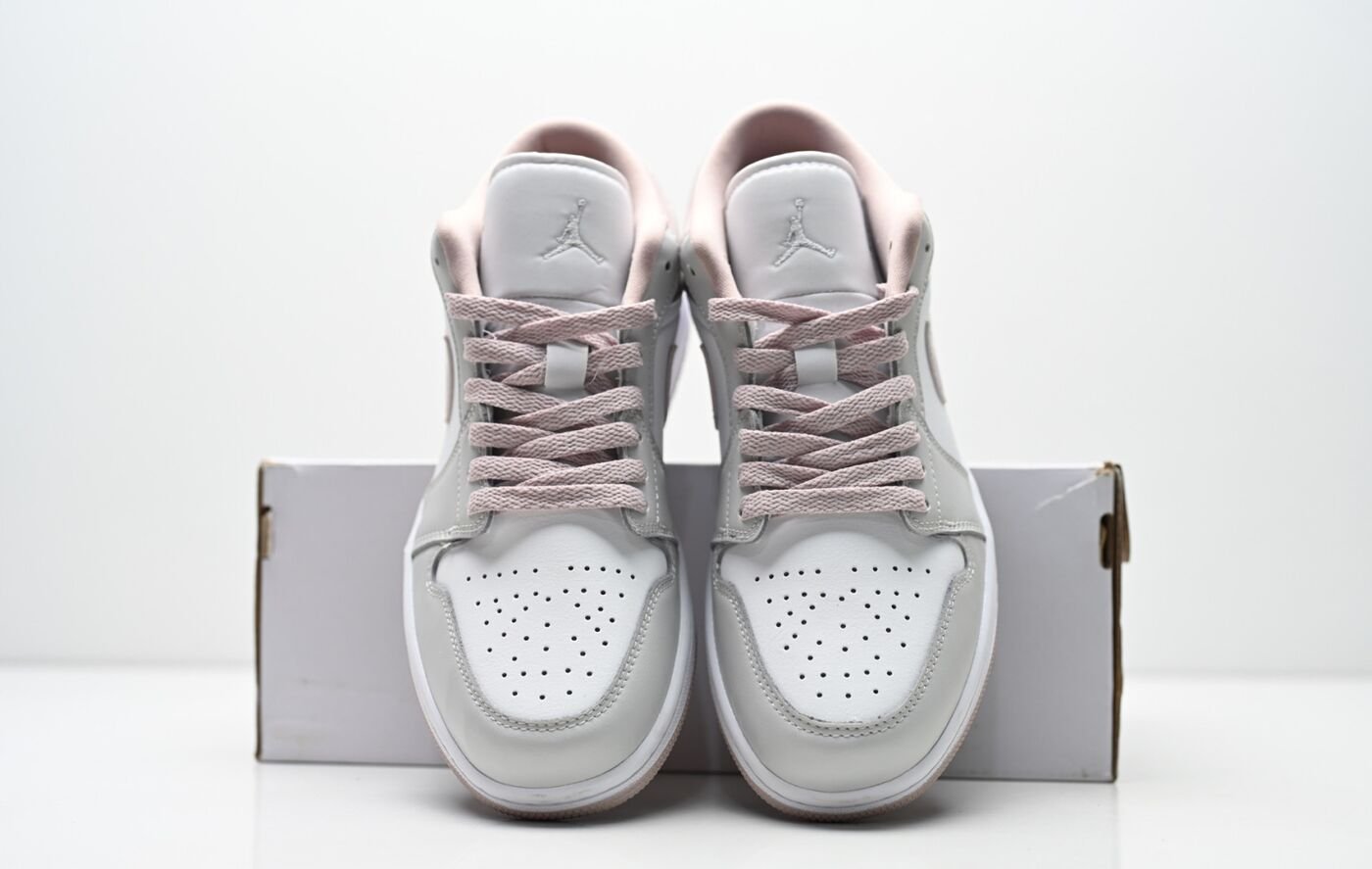 Nike Dunk Low rose blanc