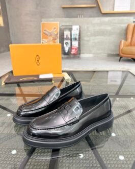 Tod's Mocassins à semelle crantée noir