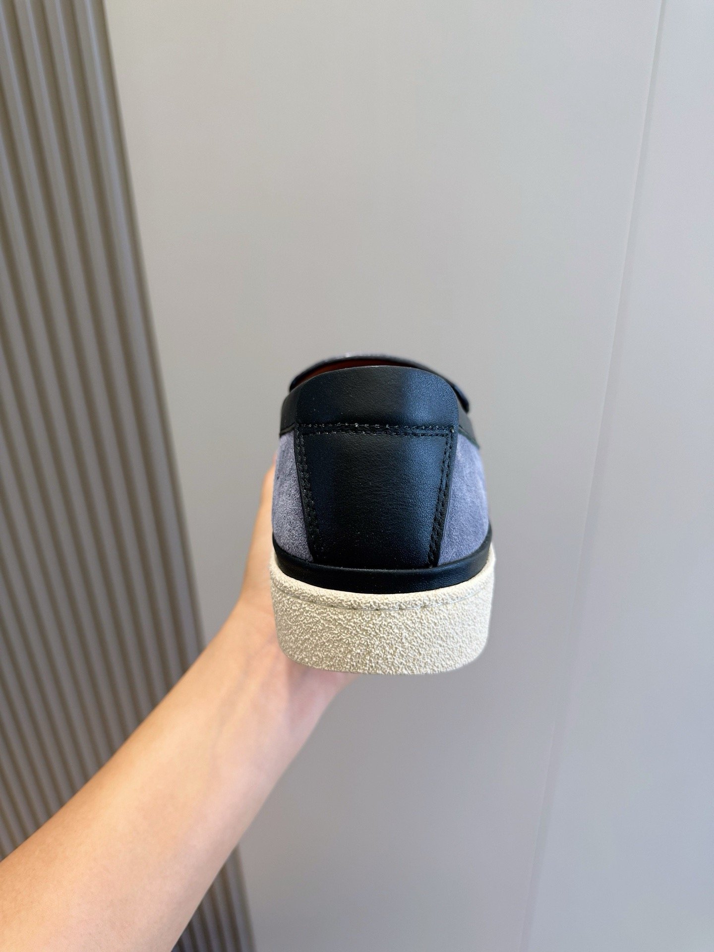 Zegna Mocassins souples bleu – Image 6