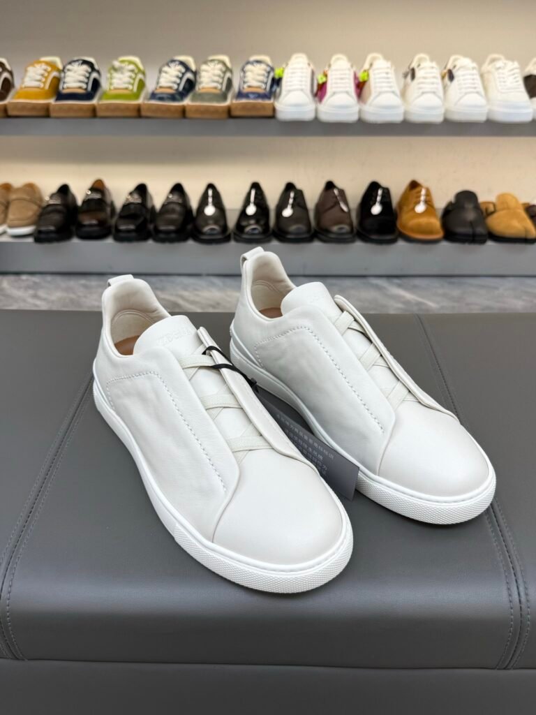 Zegna Triple Stitch blanc