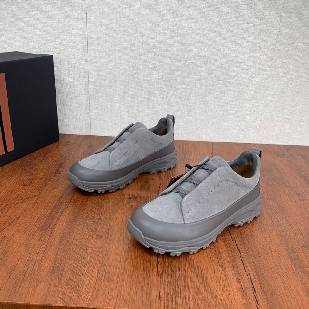 Zegna Triple Stitch gris