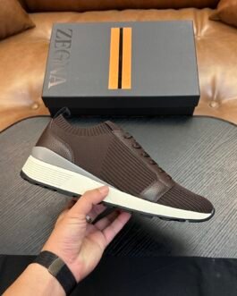 Zegna Triple Stitch marron
