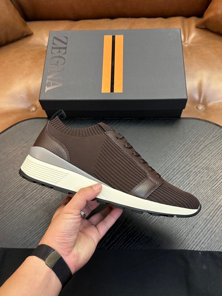 Zegna Triple Stitch marron