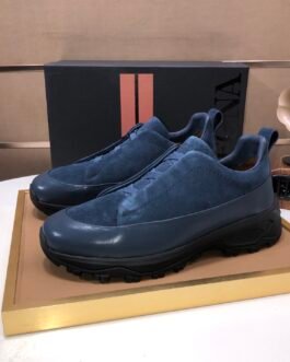 Zegna Triple Stitch Monte bleu marine
