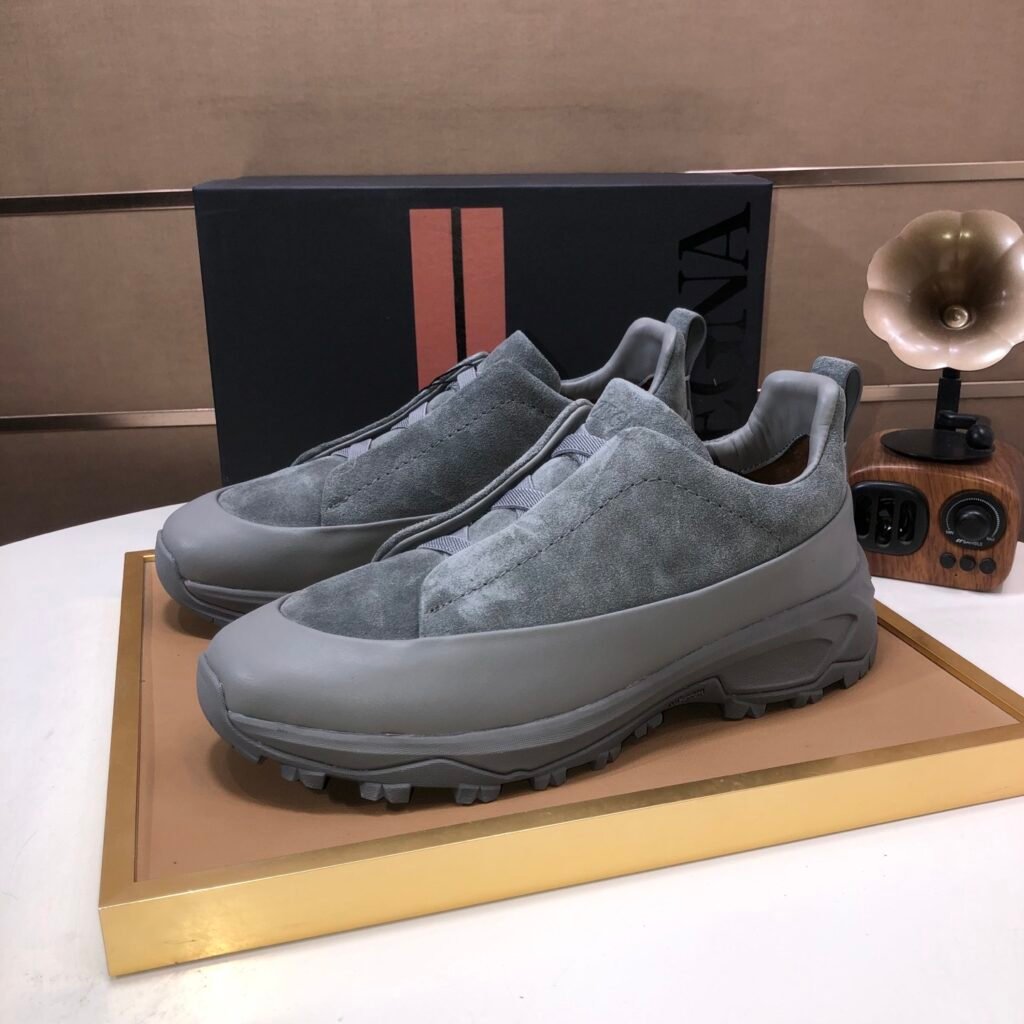 Zegna Triple Stitch Monte gris