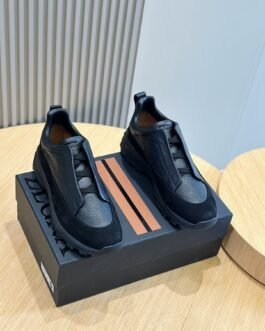 Zegna Triple Stitch Monte noir