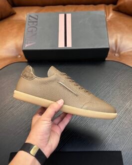 Zegna Triple Stitch SECONDSKIN camel