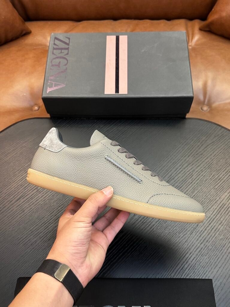 Zegna Triple Stitch SECONDSKIN gris clair