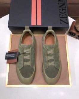 Zegna Triple Stitch vert olive