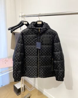 Louis Vuitton Doudoune Damier Graphite Noire