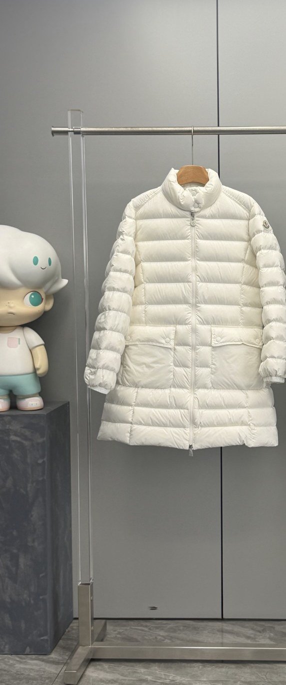 Moncler Doudoune Longue à Capuche