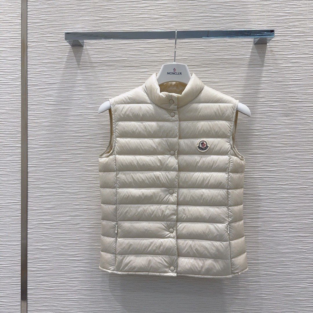 Moncler Doudoune Sans Manches Logo