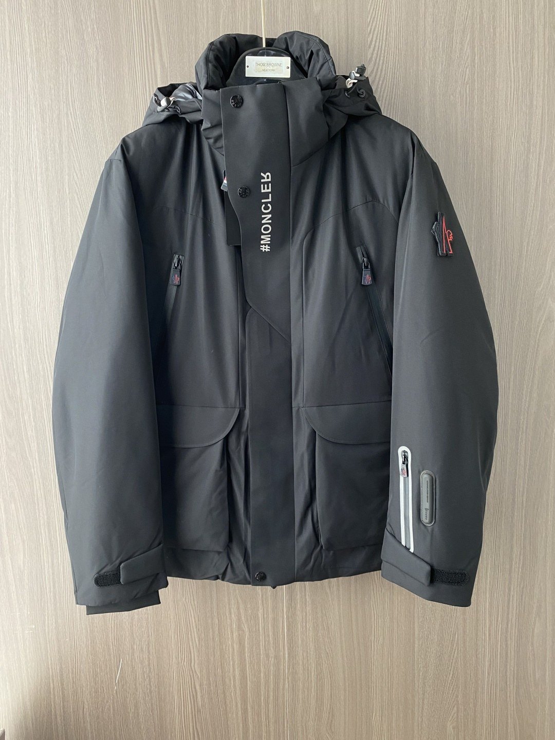 Moncler Grenoble Veste Technique 2-en-1 Noir