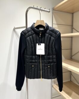Moncler Veste Matelassée Manches Maille