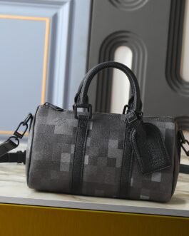 Louis Vuitton Keepall Bandoulière 35 Damier Graphite Noir