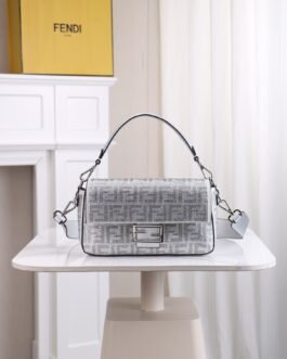 Fendi Baguette Mini FF Argent