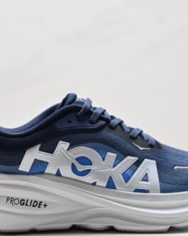 HOKA Clifton Pro Bleu Marine Bleu Blanc