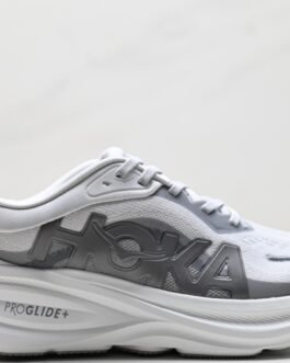 HOKA Clifton Pro Blanc Gris Anthracite