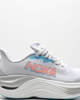 HOKA Skyward X Blanc Gris Corail