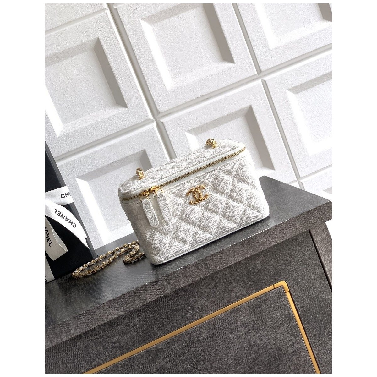Chanel Vanity Case matelassé