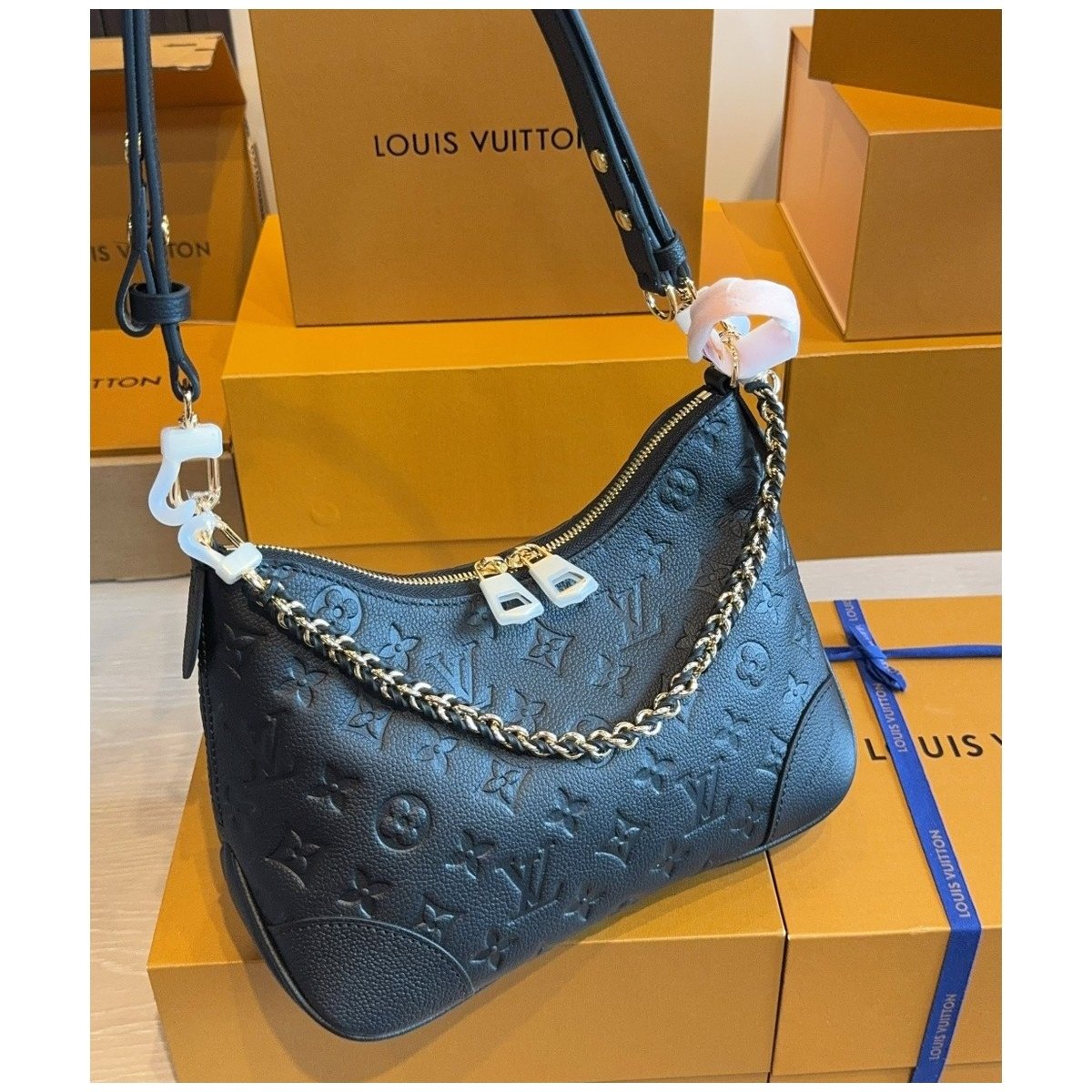 Louis Vuitton Hobo Monogram Empreinte – Noir