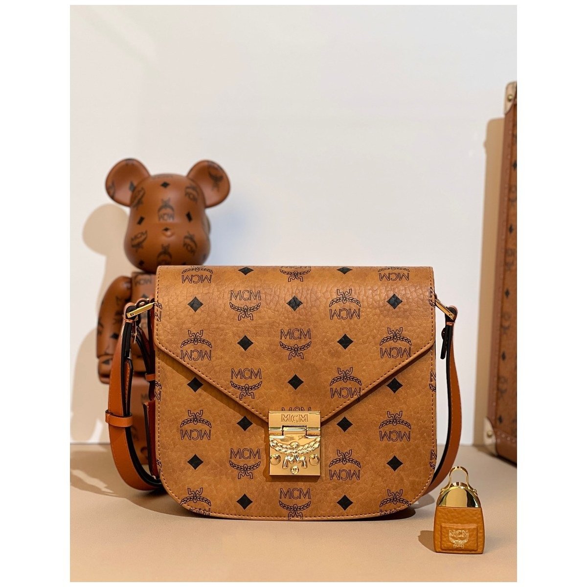 MCM Pasetia Visetos – Cognac