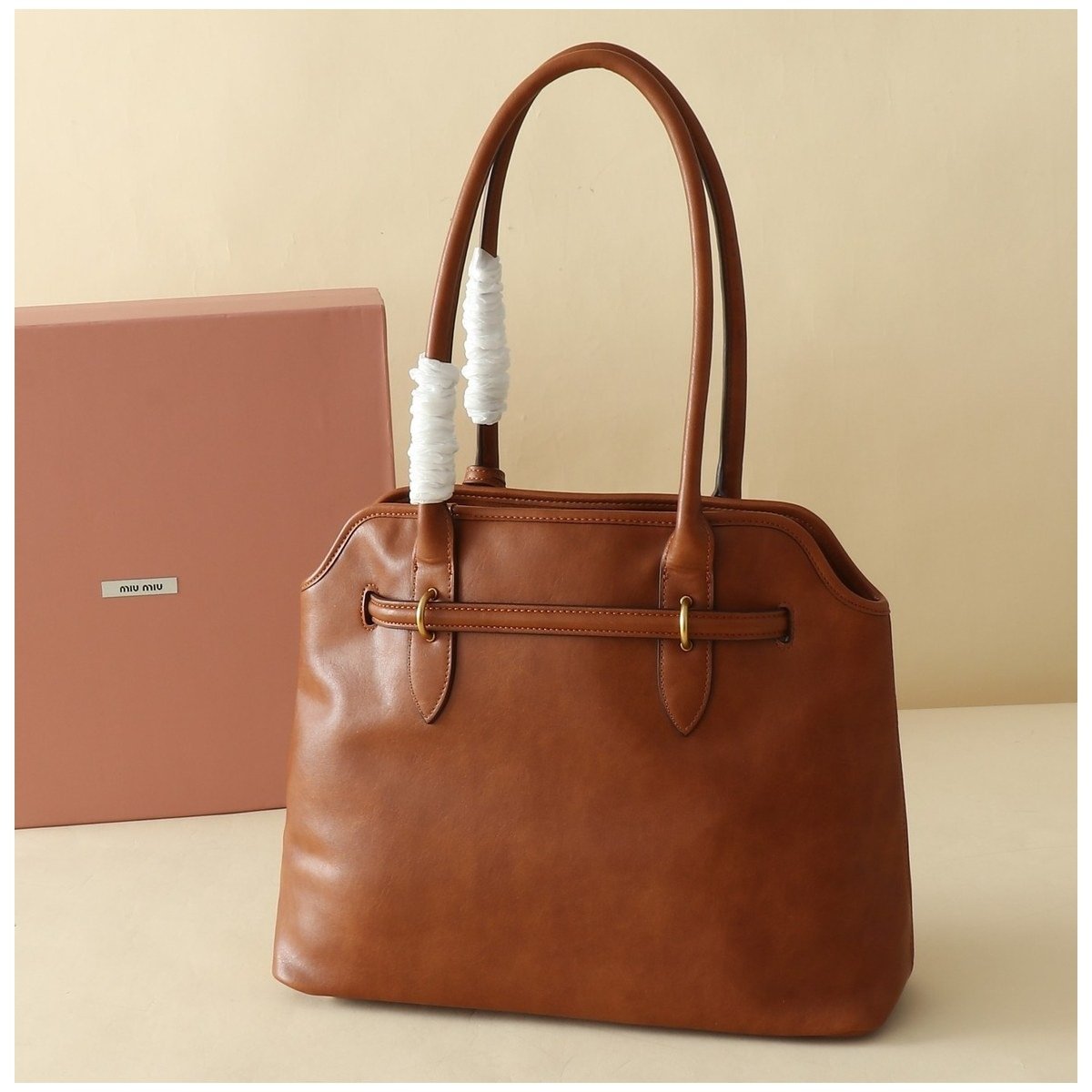 Miu Miu Tote Bag cuir