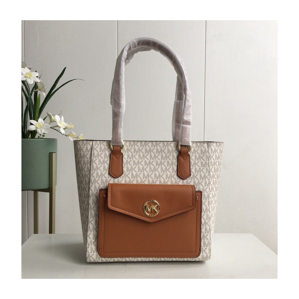 Tory Burch Mini Tote Signature