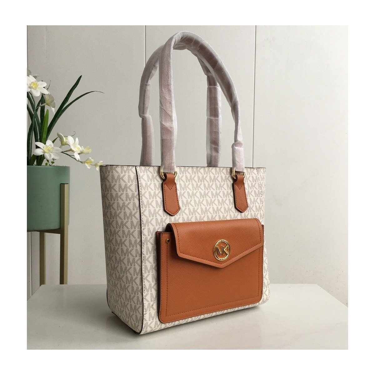 Tory Burch Mini Tote Signature