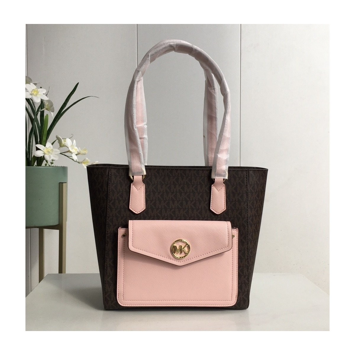 Tory Burch Mini Tote Signature