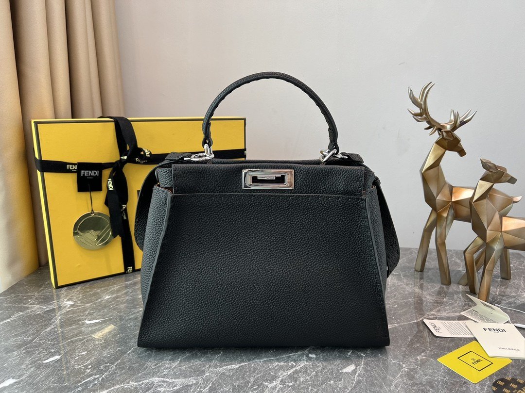 Fendi Peekaboo ISeeU Small Noir