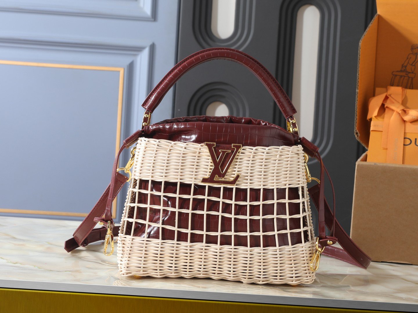 Louis Vuitton Capucines BB Osier 27 cm