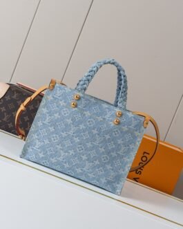 Louis Vuitton Let Go PM 28 cm Bleu Denim