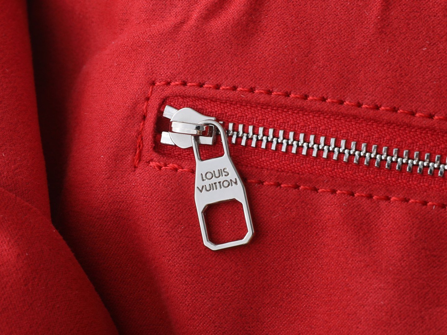 Louis Vuitton Mini Shopper Tote 26 cm Blanc Rouge