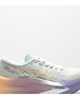 ASICS MAGIC SPEED 4 – Crème / Lavande / Jaune