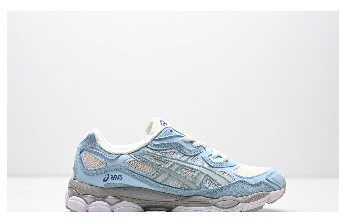 ASICS GEL-NYC – Bleu clair / Argent / Blanc