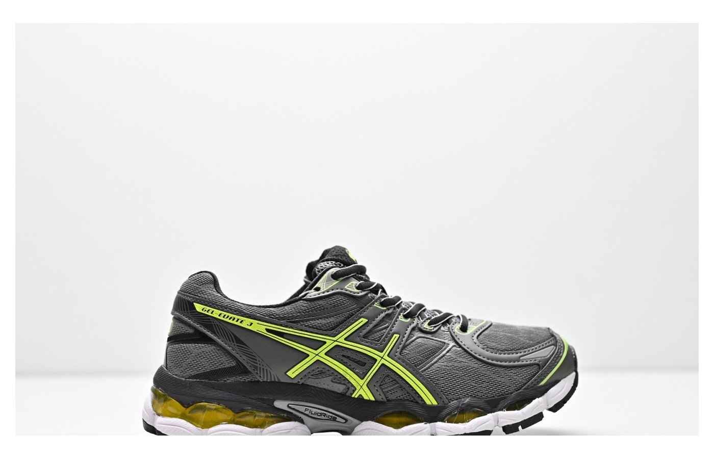 ASICS GEL-EVATE 3 – Noir / Gris / Lime