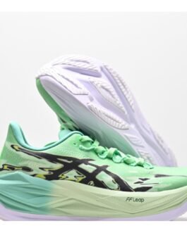 ASICS SUPERBLAST 3 – Menthe / Noir / Lilas