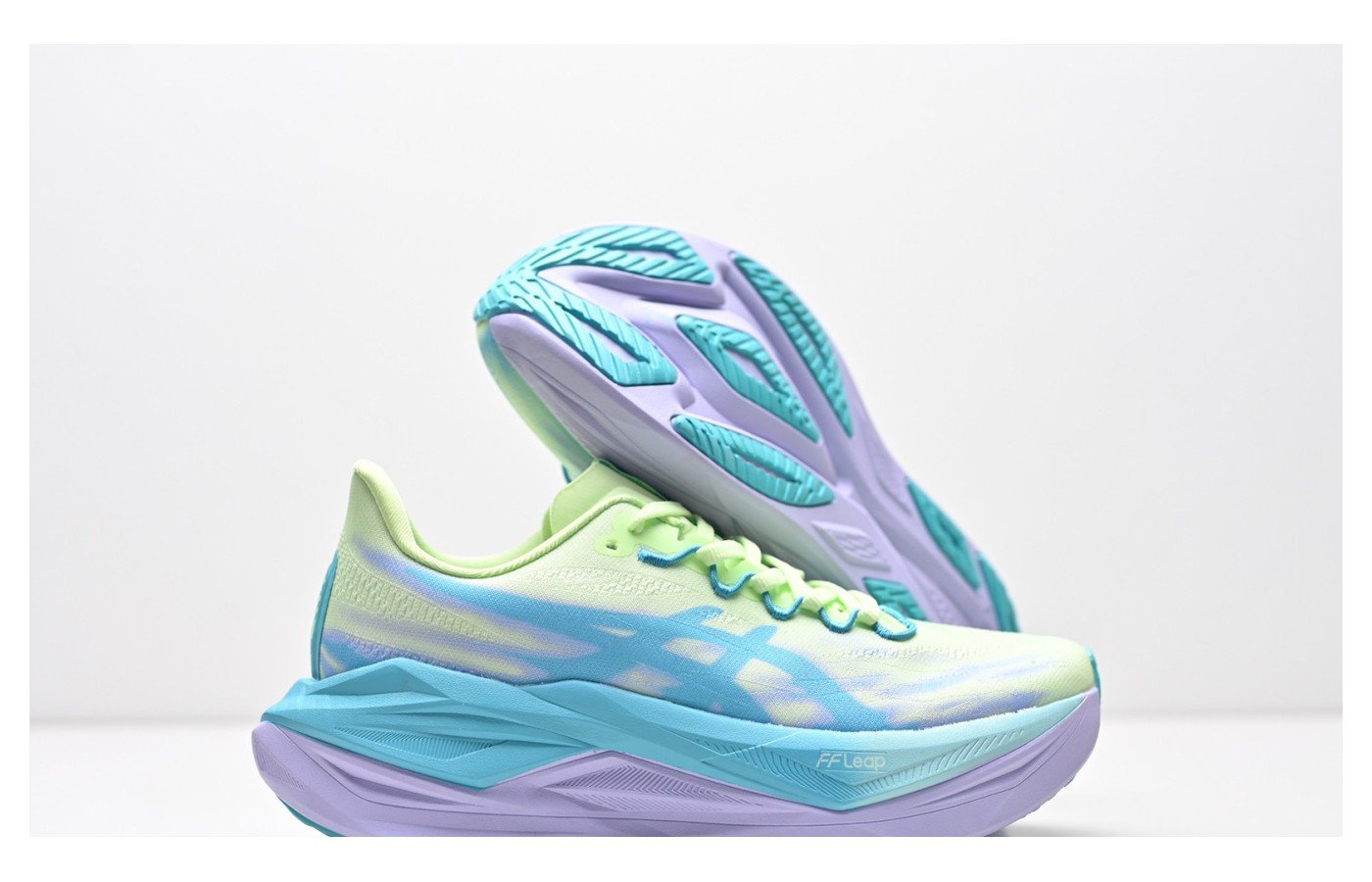 ASICS SUPERBLAST 3 – Menthe / Bleu ciel / Lilas
