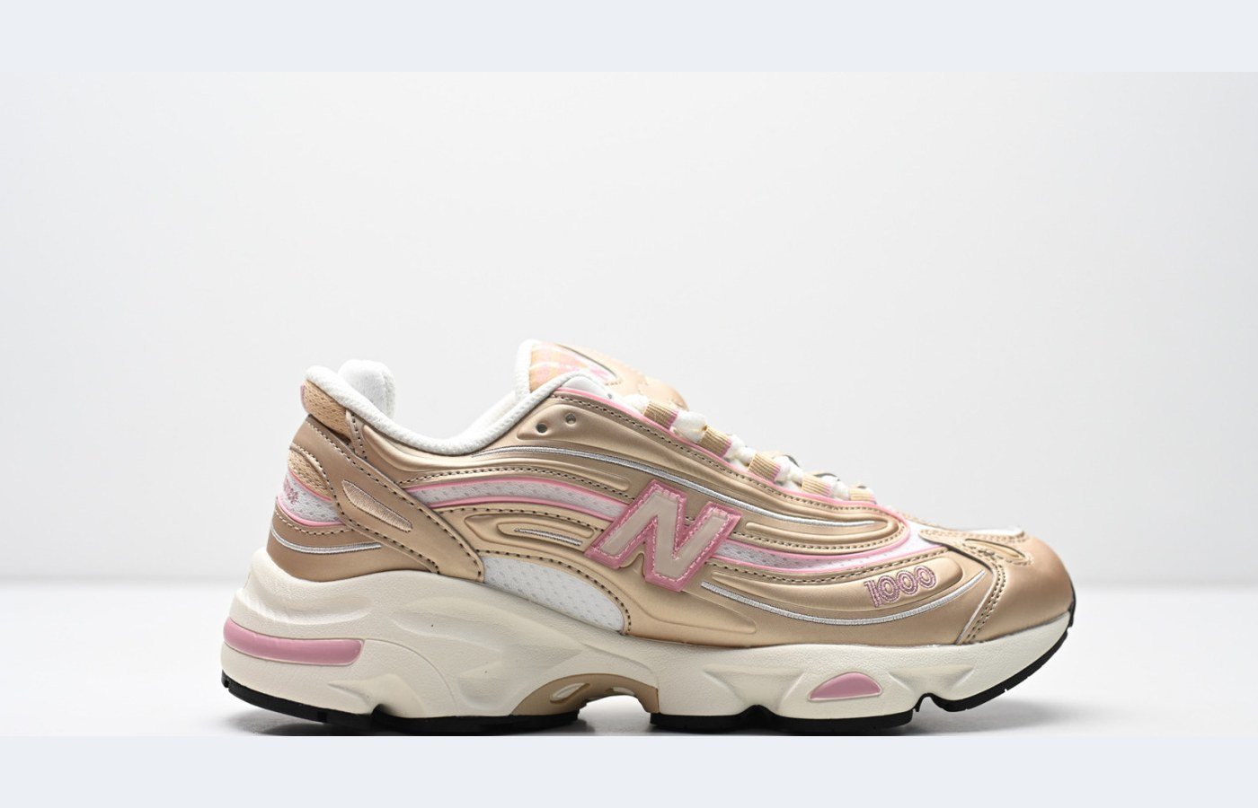 New Balance 9060 – Gris clair / Beige – Variante 2