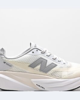 New Balance FuelCell Rebel v5 – Gris clair / Gris